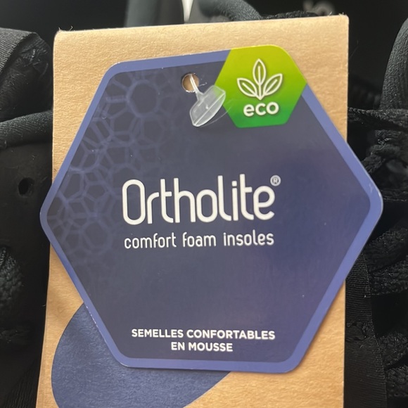 ASICS black tennis shoes new with tags - Picture 3 of 8